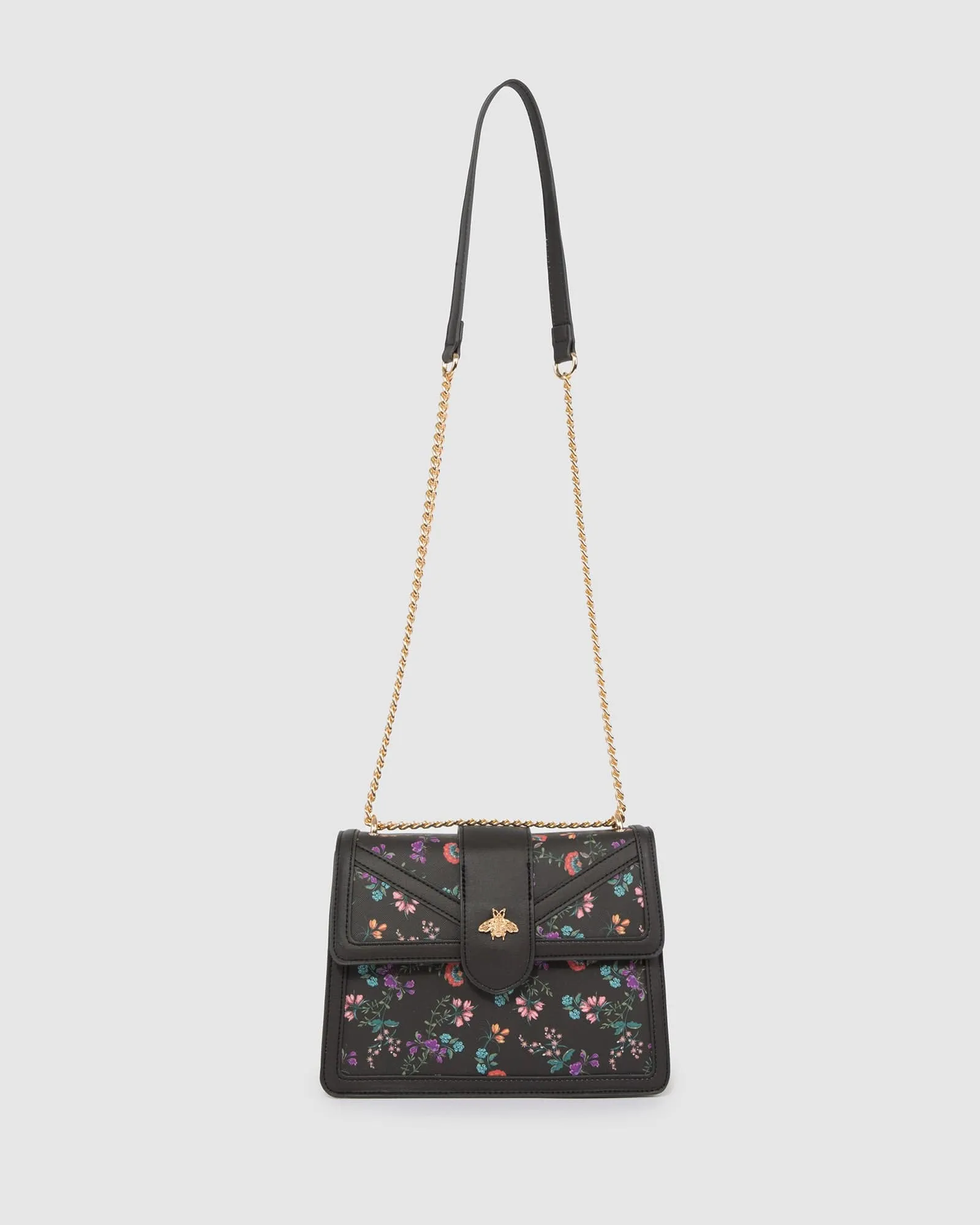 Print Rachel Bee Crossbody Bag
