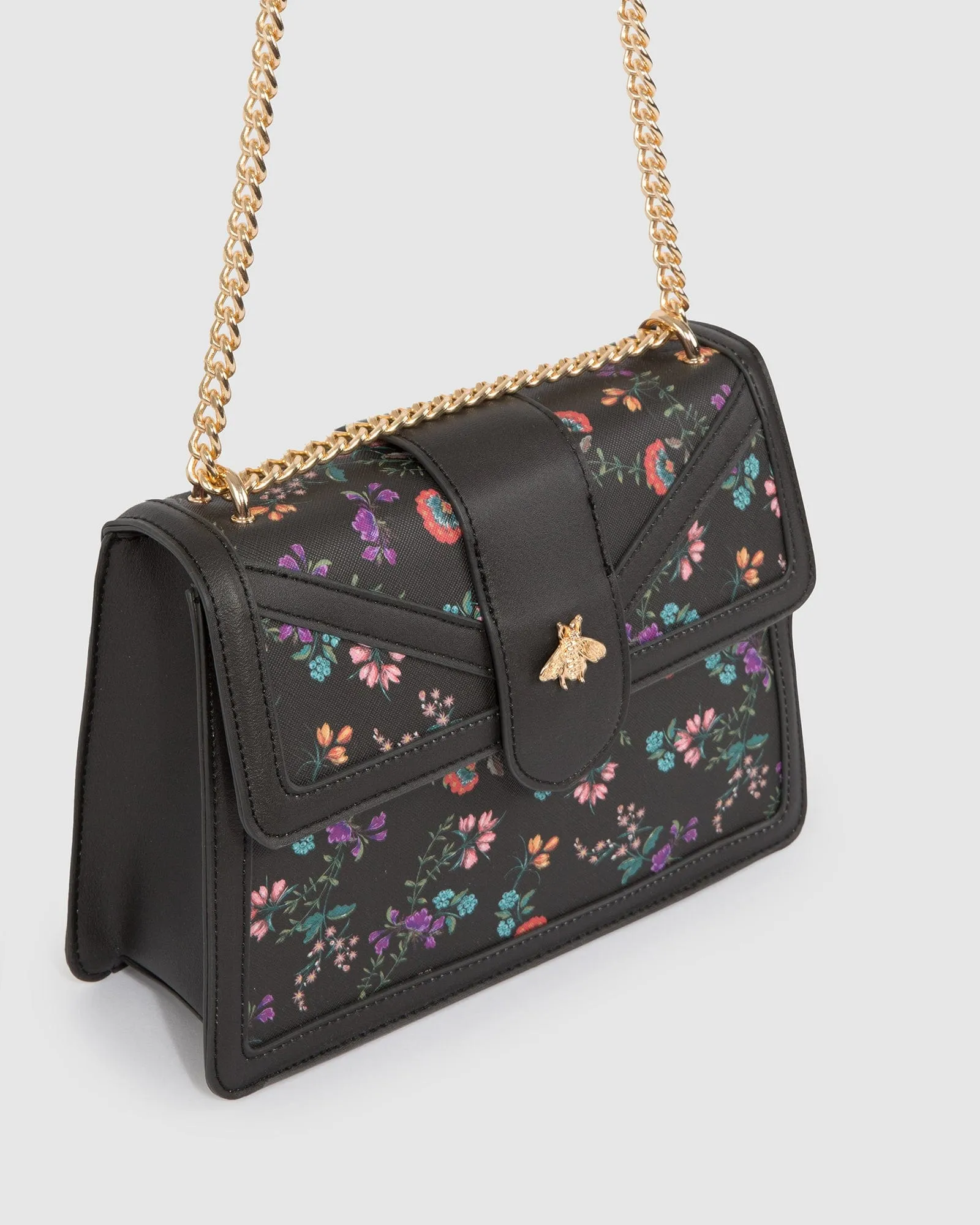 Print Rachel Bee Crossbody Bag
