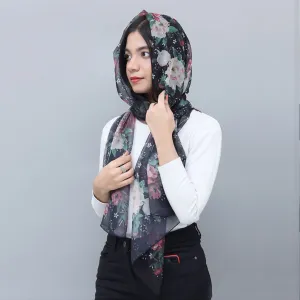 Silk Fancy Check Women Scarves