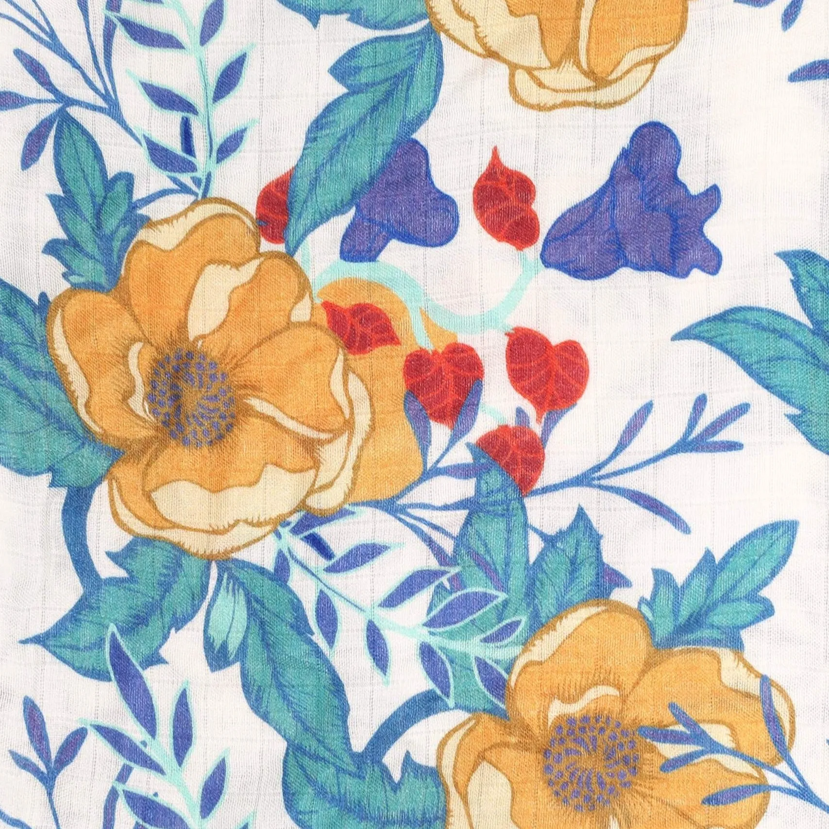 SINGLE SWADDLE: blue bell