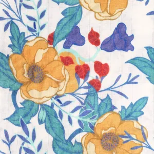 SINGLE SWADDLE: blue bell