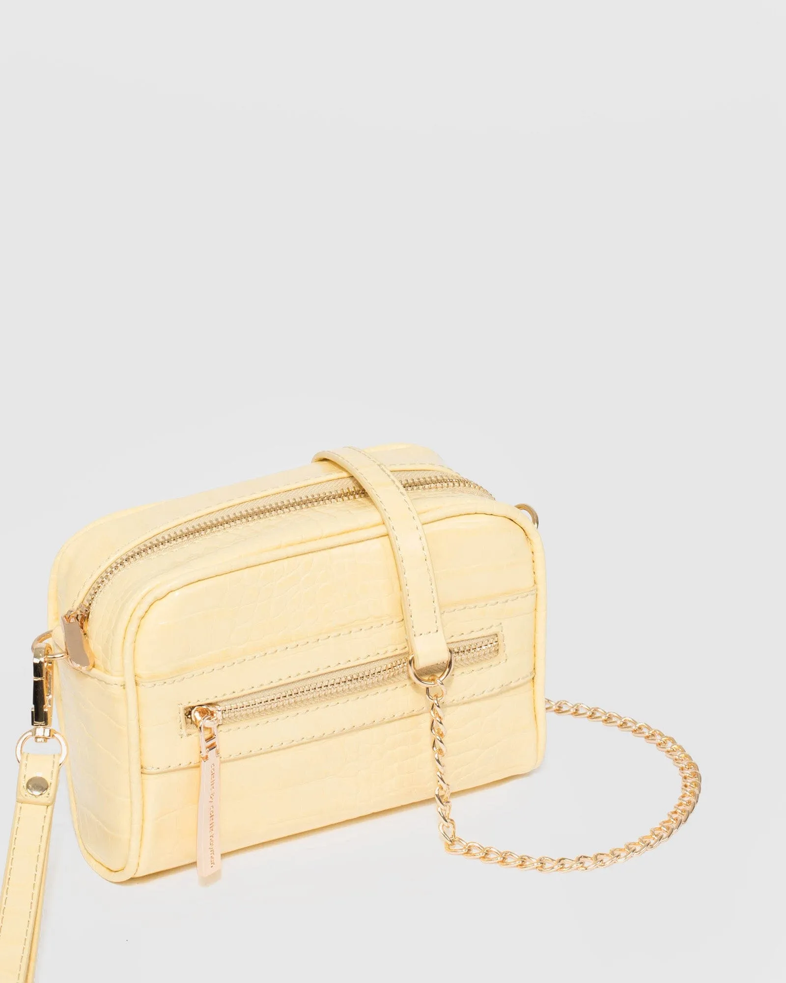 Suri Panel Yellow Crossbody Bag