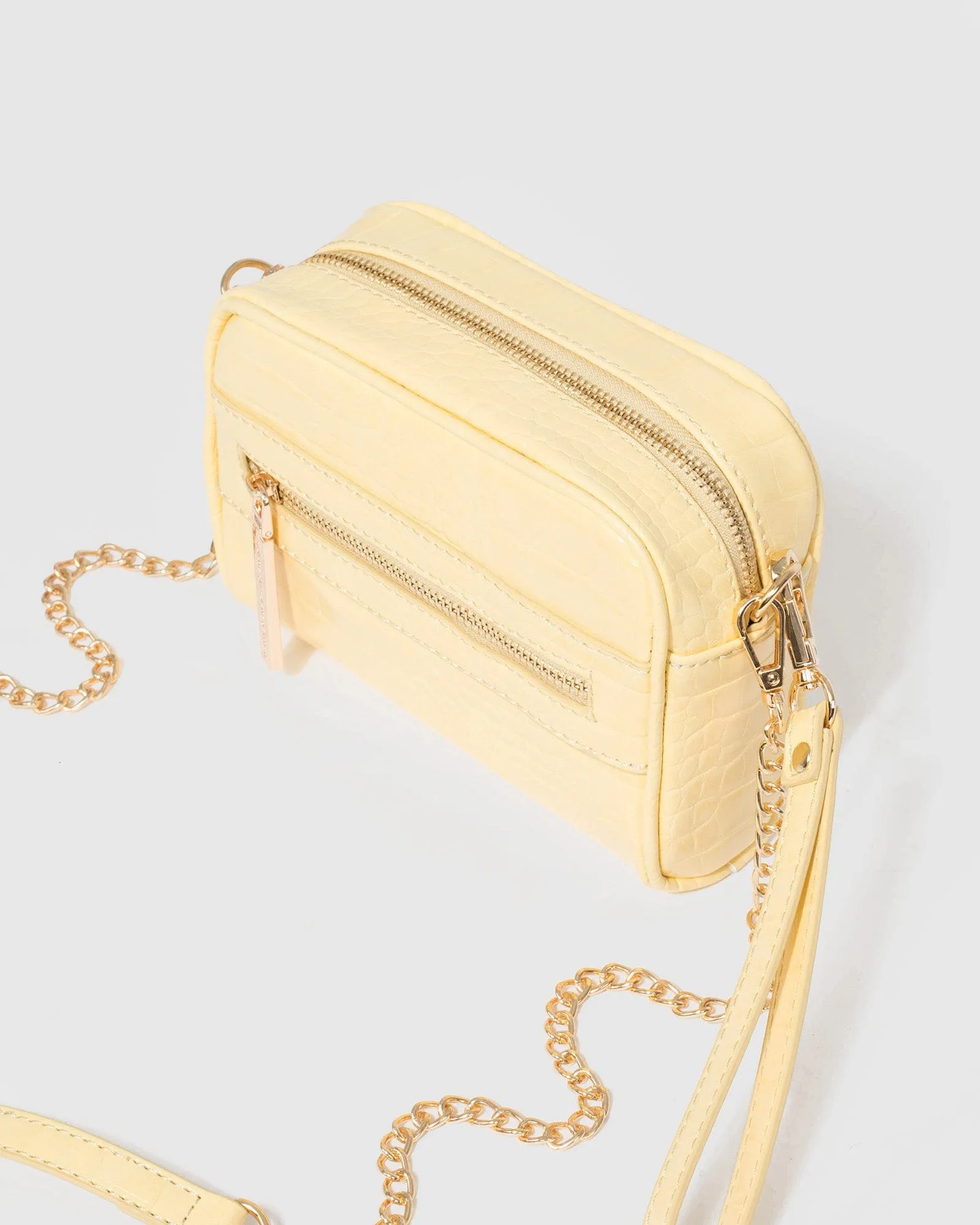Suri Panel Yellow Crossbody Bag