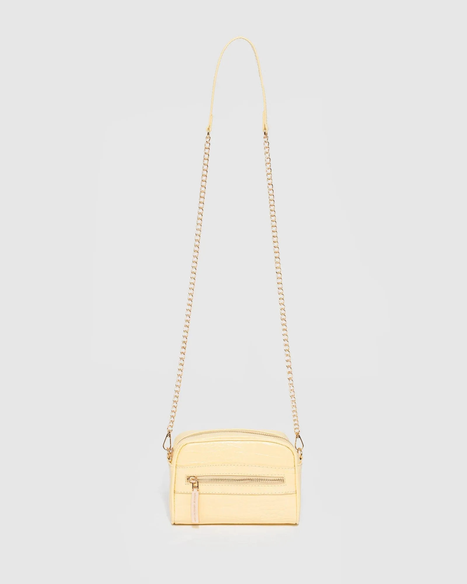 Suri Panel Yellow Crossbody Bag