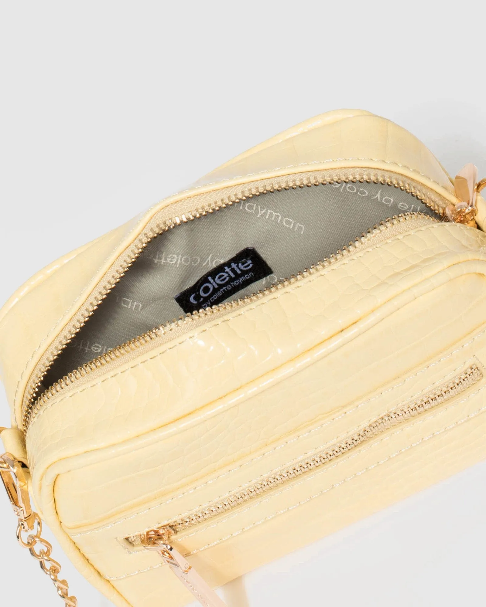 Suri Panel Yellow Crossbody Bag