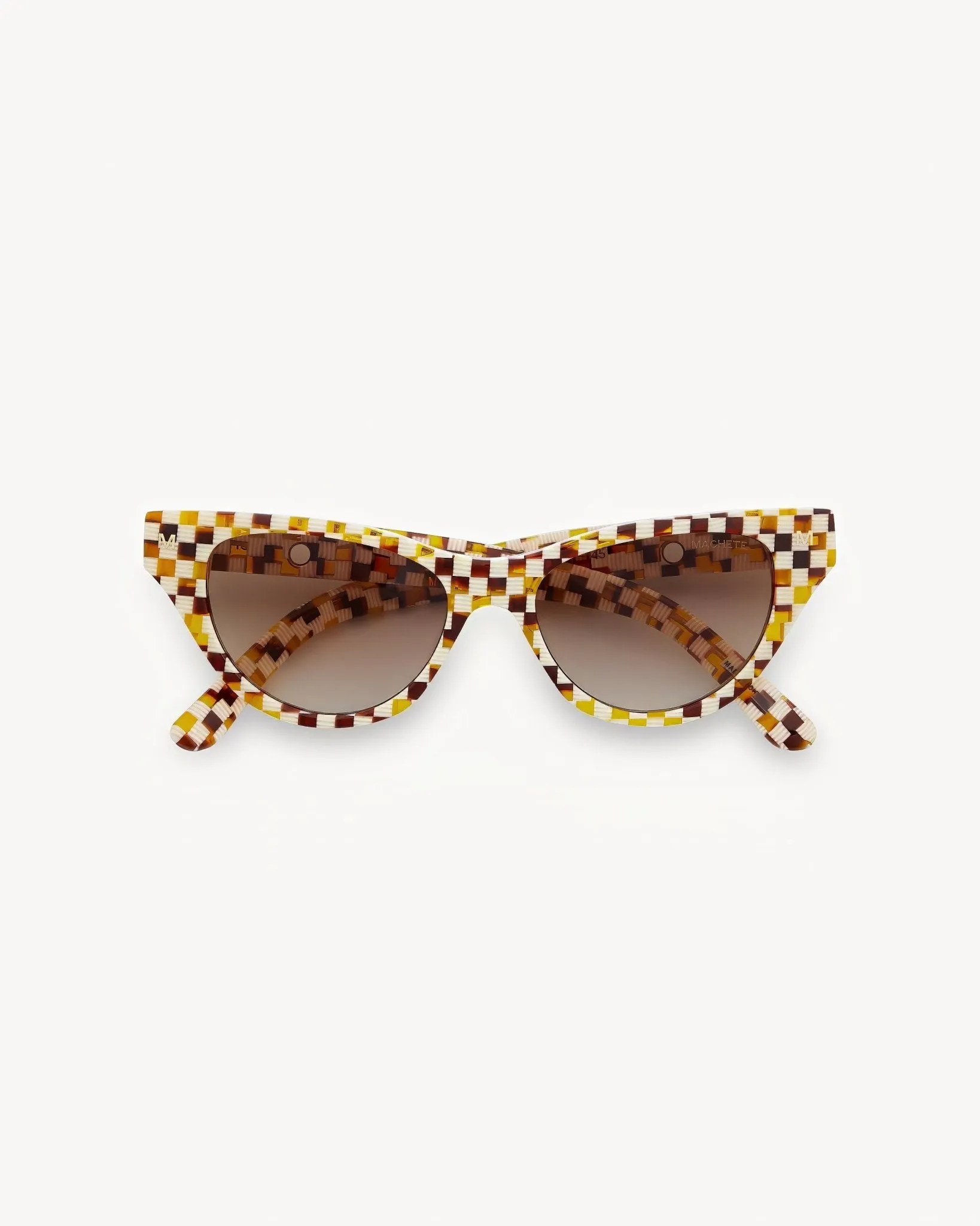 Suzy Sunglasses in Tortoise Checker