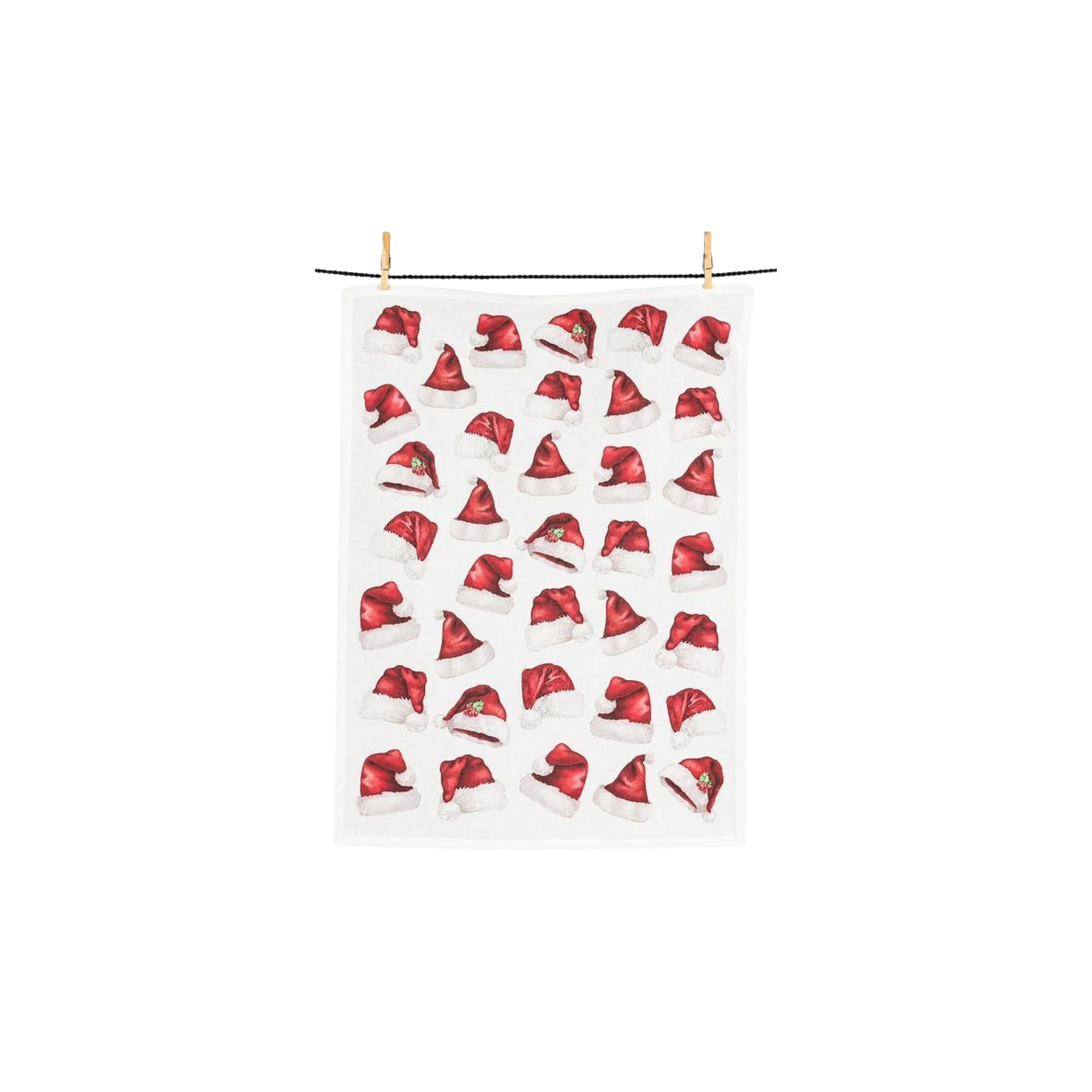 Tea Towel - Santa Hats