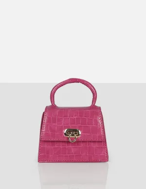 The Lilly Fuchsia Textured Mini Bag