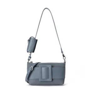 Trend4us Chic Buckle Accent Crossbody Bag