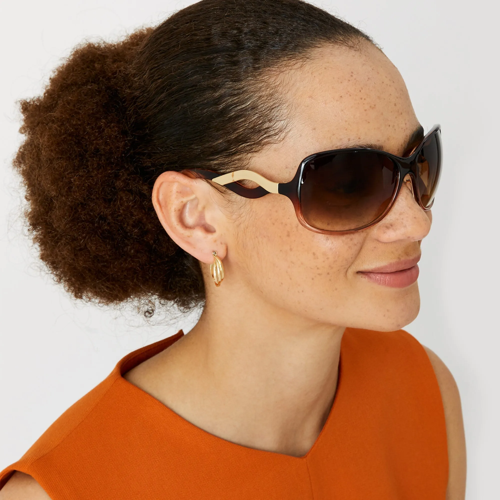 Wendy Wave Wrap Sunglasses