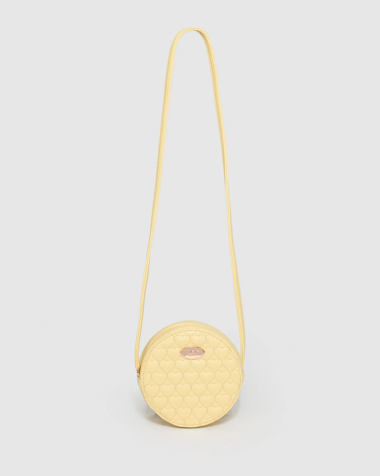 Yellow Ivy Kids Quilt Crossbody Bag