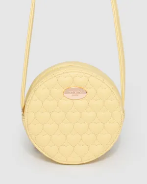 Yellow Ivy Kids Quilt Crossbody Bag