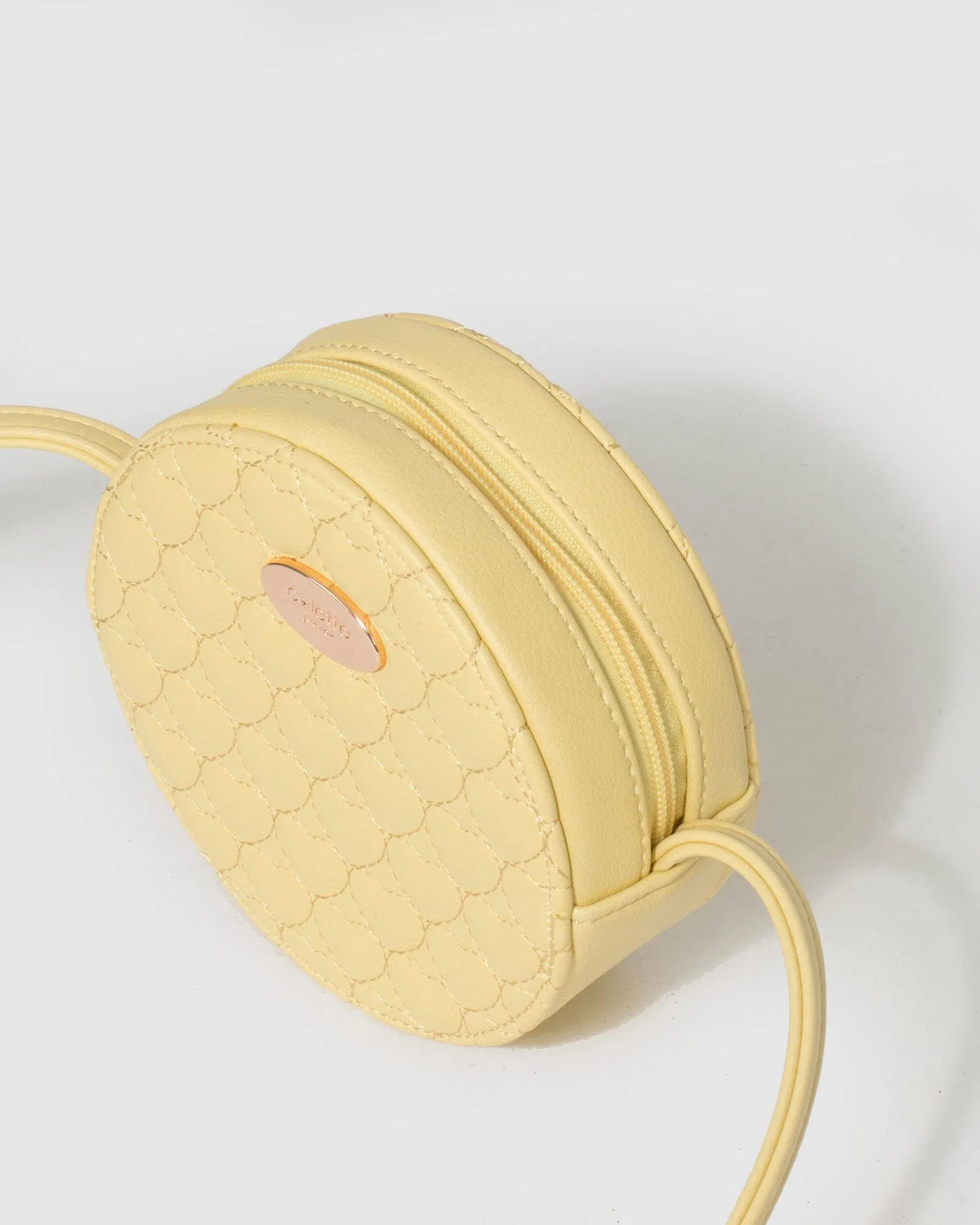 Yellow Ivy Kids Quilt Crossbody Bag